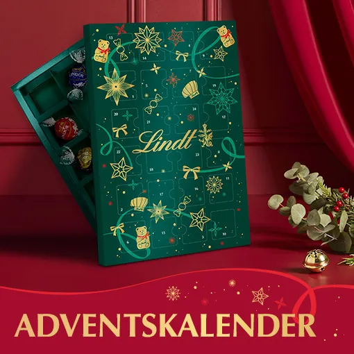 LINDOR Pick & Mix Adventskalender grün, 300g